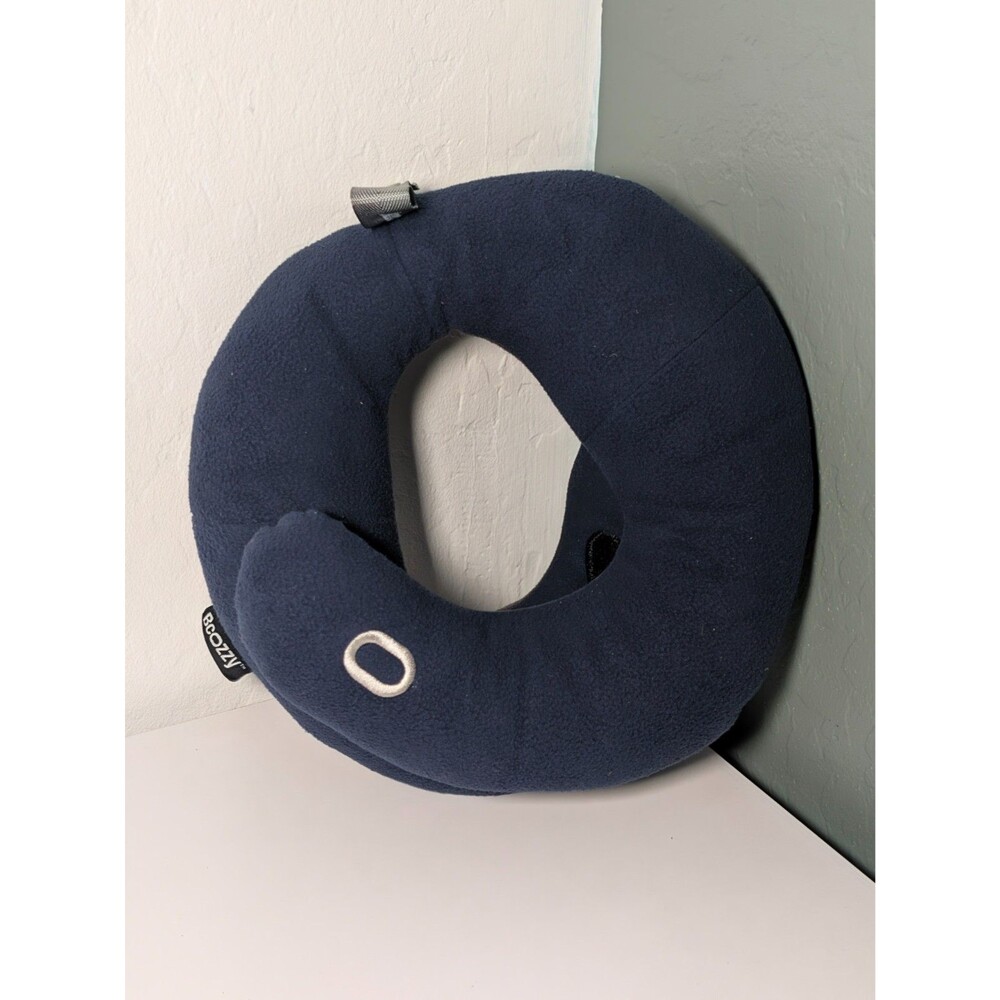 BCOZZY Travel Neck Pillow Double Neck Head Chin Support Size Large No Bag